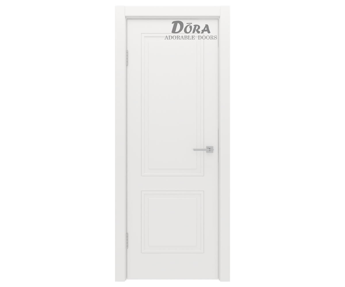 Межкомнатная дверь DUO, белая