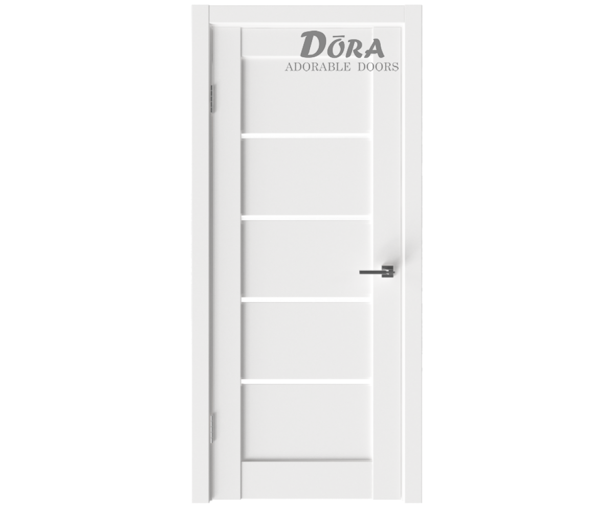 Iekšdurvis HORIZONTAL-1, balta
